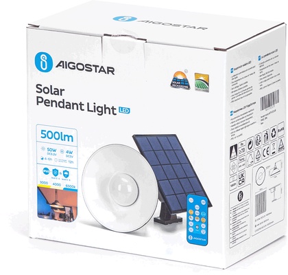 Luz techo solar Aigostar 50w IP65